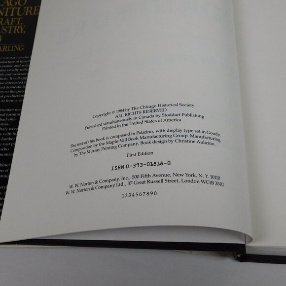 Chicago Furniture HCDJ 1984 Sharon Darling First Edition Art Craft Industry VTG - Picture 3 of 12